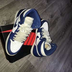 Storm blue Jordan 1s